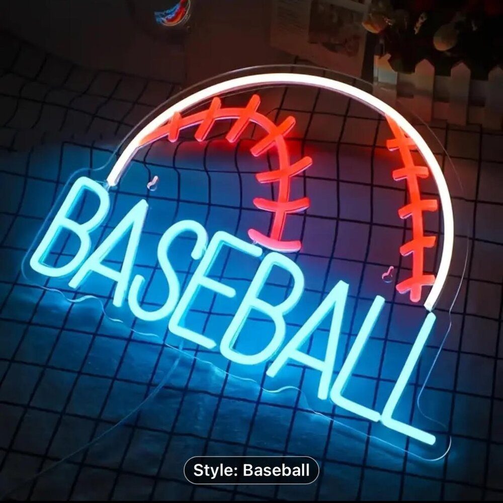 BASEBALL NEON LED SIGN - Picture 7 of 7